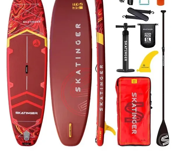 پدل برد SKATINGER مدل MAGMA RED