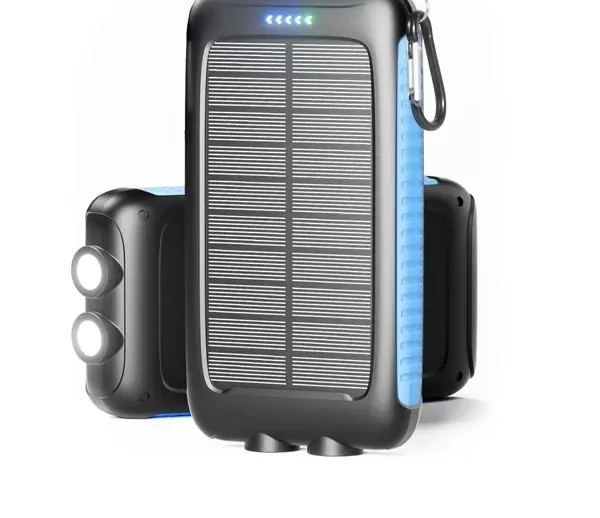 پاوربانک خورشیدی PS25k ظرفیت 49800 میلی آمپر
