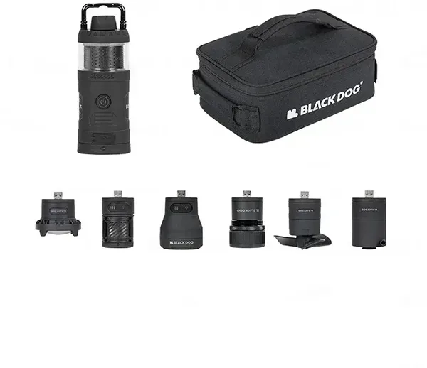 چراغ ماژولار چندکاره بلک داگ CBD2450ZM020 BLACKDOG