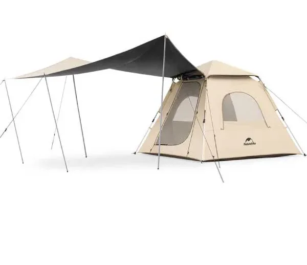 چادر اتوماتیک ۳ نفره نیچرهایک مدل Ango Pop-Up+سایه‌بان