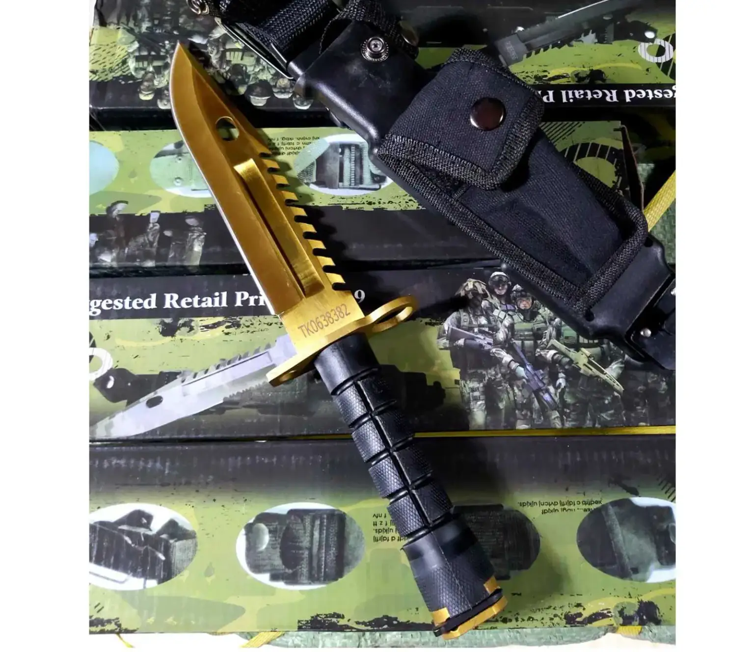 کارد انتاریو M9 طلایی مدل M9 Gold
