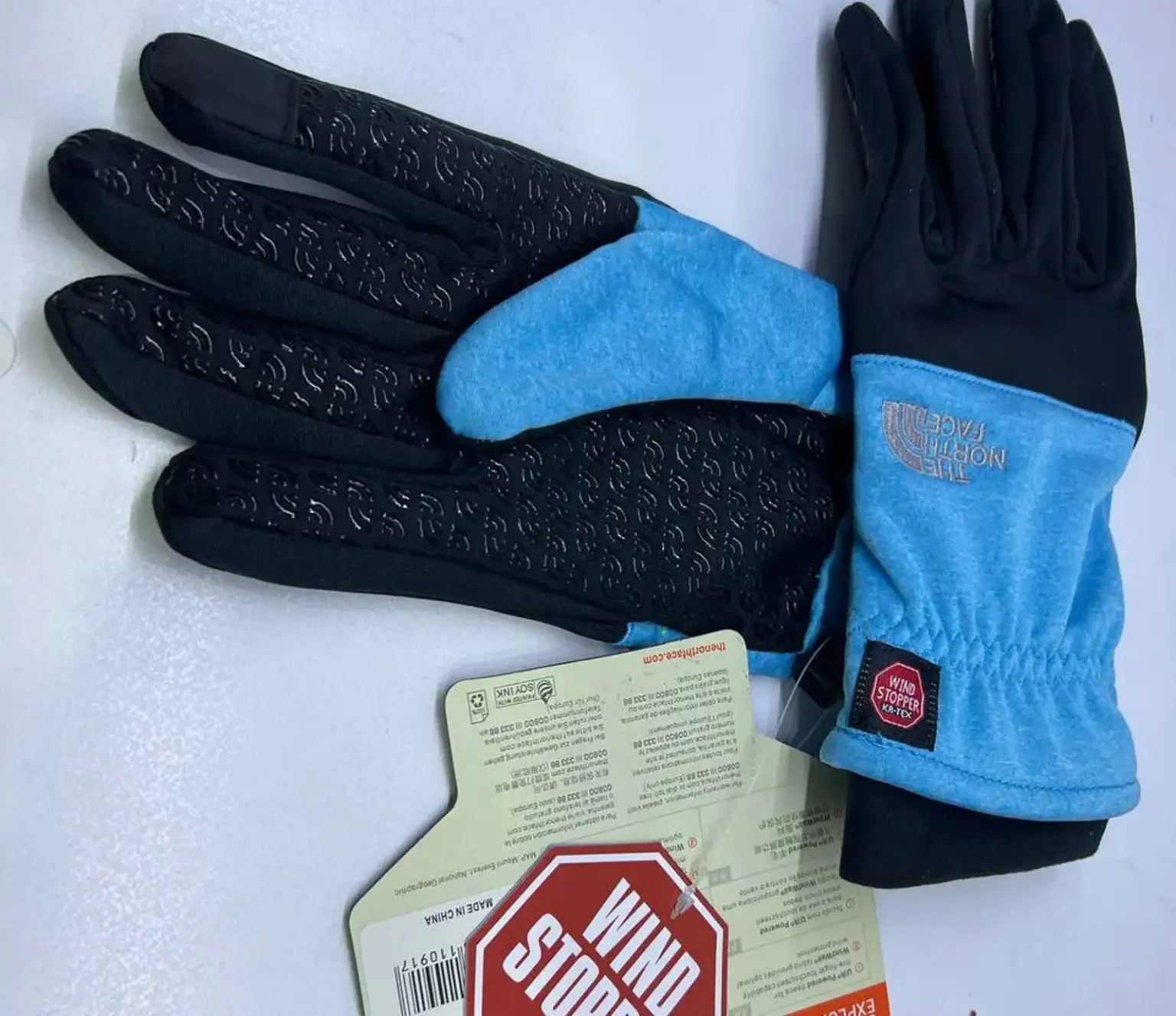 دستکش ویندستاپر نورس فیس northface WINDSTOPPER