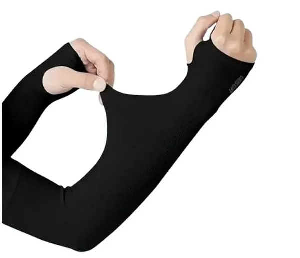 ساق دست ورزشی فینگردار Let's Slim