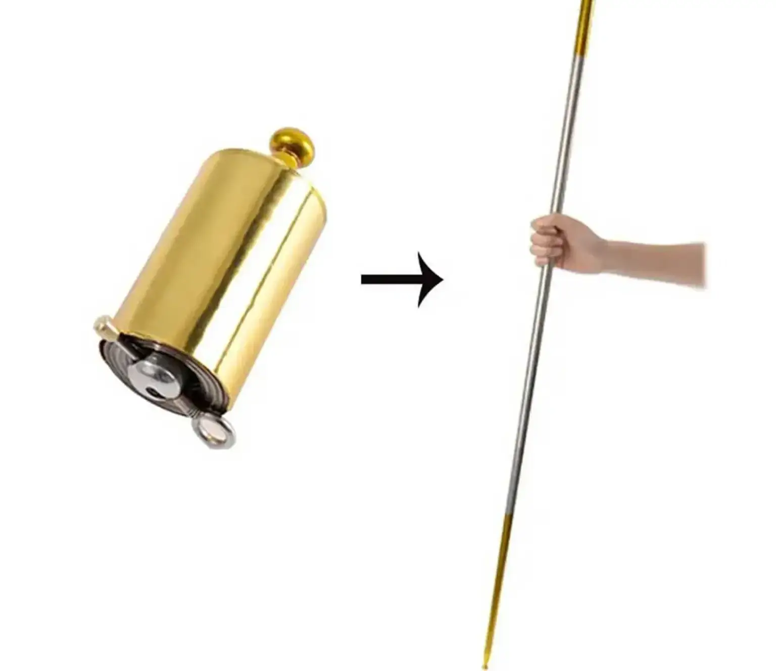 عصای جادویی فلزی مدل Magic wand
