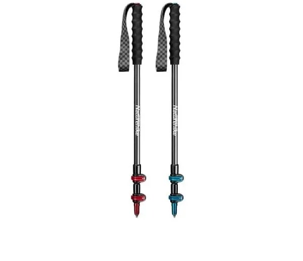باتوم فیبر کربنی قطب نوردی نیچرهایک NH19S010-T (تکی)