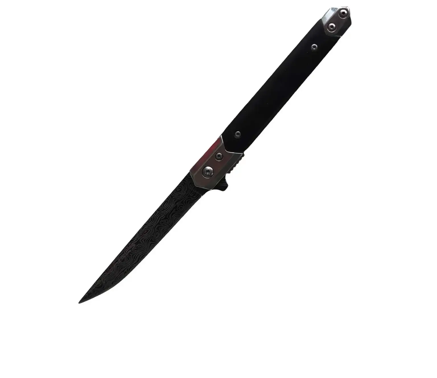 چاقوی سفری m390 تیغه دمشقی