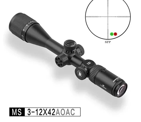 دوربین دیسکاوری مدل MS 3-12x42AOAC 25.4mm
