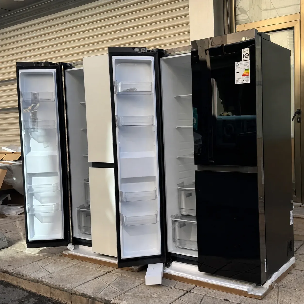یخچال ساید بای ساید ال جی B287 سفید