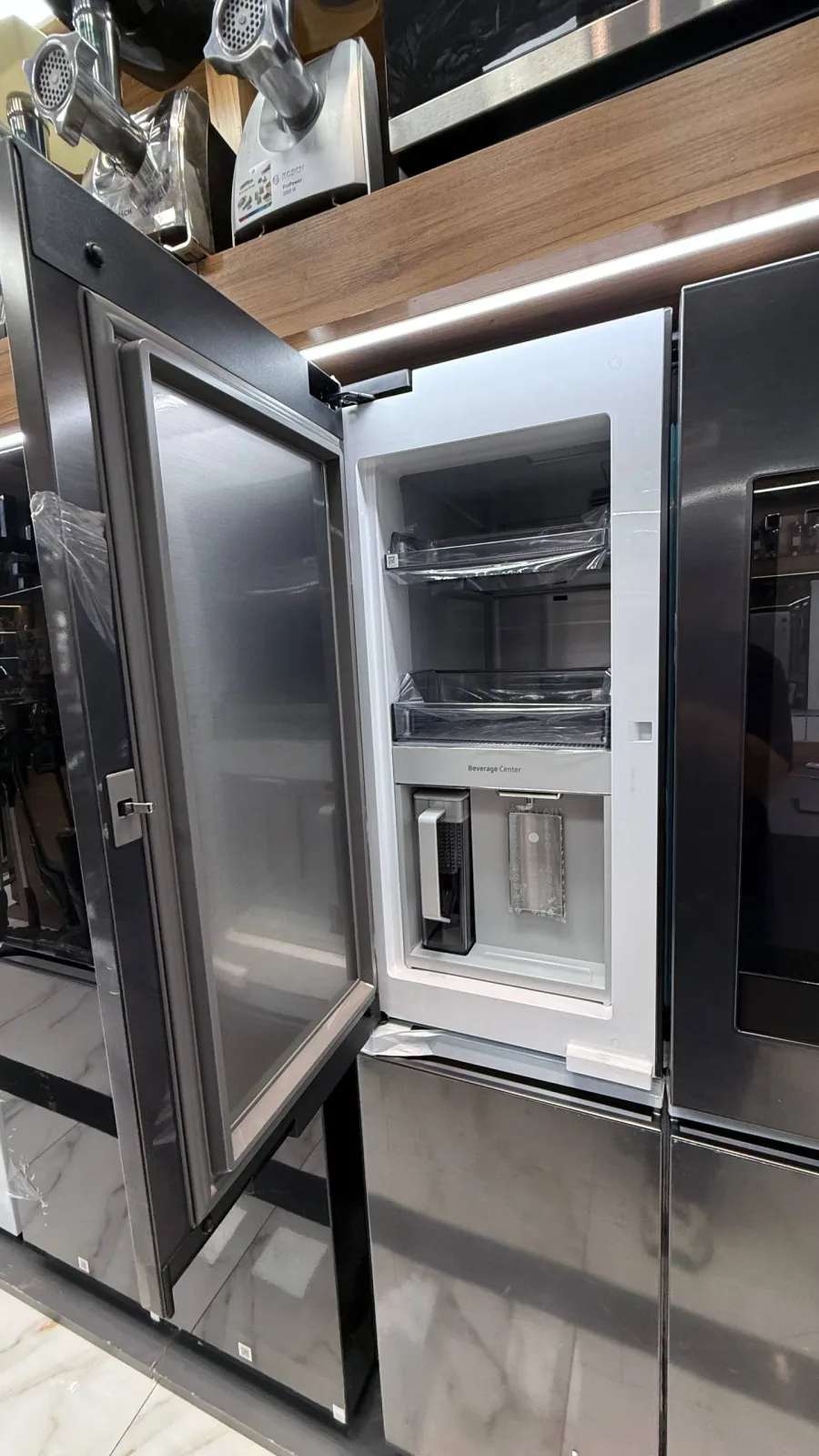یخچال فریزر سامسونگ RF71 مشکی 2025